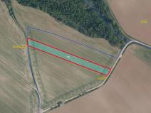 Prodej podílu pole, Kokořín, 1083 m2