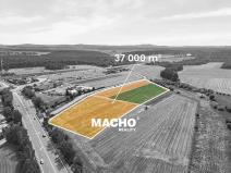 Prodej komerčního pozemku, Tábor, 37000 m2