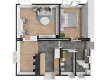 Prodej bytu 2+1, Praha - Košíře, Hübnerové, 82 m2