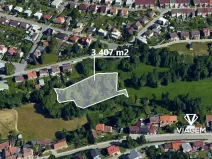 Prodej podílu zahrady, Dačice, 1703 m2