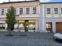 Pronájem obchodního prostoru, Třebíč, Karlovo nám., 72 m2