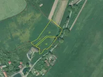 Prodej pozemku, Bělá nad Radbuzou - Čečín, 6857 m2