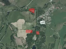 Prodej podílu louky, Boršov, 9566 m2