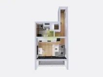 Pronájem bytu 1+kk, Olomouc, Camilla Sitteho, 35 m2