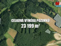 Prodej lesa, Všelibice - Přibyslavice, 23199 m2
