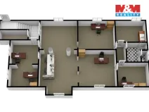 Pronájem kanceláře, Kladno, Pavlisova, 140 m2