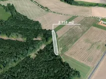 Prodej lesa, Dolní Třebonín, 2158 m2