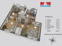 Prodej bytu 4+1, Děčín - Děčín IV-Podmokly, Jeronýmova, 91 m2