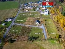 Prodej pozemku pro bydlení, Jeseník, 961 m2