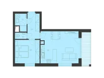 Prodej bytu 2+kk, Brno, Jižní, 54 m2