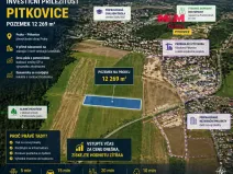 Prodej pole, Praha - Pitkovice, 12269 m2