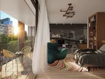 Prodej bytu 1+kk, Praha - Holešovice, V háji, 35 m2