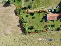 Prodej zahrady, Bystřice, 1636 m2