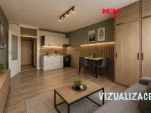 Prodej bytu 1+kk, Karlovy Vary - Rybáře, U Koupaliště, 24 m2