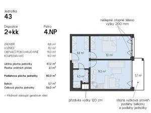 Prodej bytu 4+kk, Brno, Rybářská, 50 m2