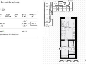 Prodej bytu 1+kk, Olomouc, Loudova, 38 m2