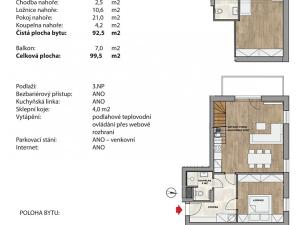 Prodej bytu 4+kk, Loučná pod Klínovcem, 92 m2