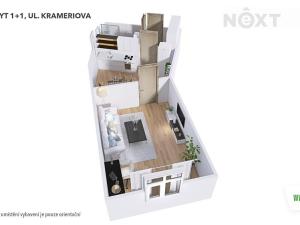 Prodej bytu 1+1, Šumperk, Krameriova, 48 m2