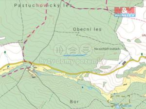 Prodej lesa, Jesenice - Podbořánky, 7895 m2