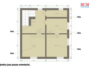 Pronájem rodinného domu, Plzeň - Koterov, Mezi Ploty, 268 m2