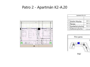 Prodej bytu 2+kk, Shëngjin, Shqipëria, Albánie, 75 m2