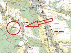 Prodej podílu pozemku pro komerční výstavbu, Řetová, 471 m2