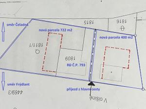 Prodej pozemku pro bydlení, Frýdlant nad Ostravicí, V Olšině, 400 m2