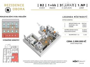 Prodej bytu 1+kk, Příbram, Špitálská, 36 m2