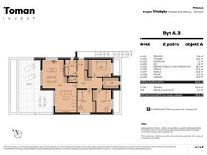 Prodej bytu 4+kk, Hluboká nad Vltavou, Rybova, 119 m2