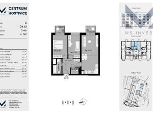 Prodej bytu 3+kk, Hostivice, Čsl. armády, 69 m2