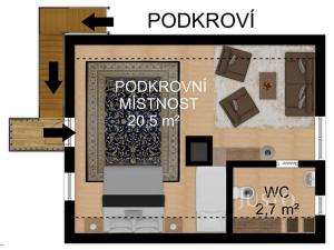 Prodej rodinného domu, Kestřany, 86 m2