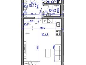 Prodej bytu 1+kk, Liberec, 47 m2