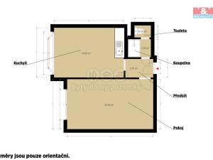 Pronájem bytu 1+1, Plzeň - Skvrňany, Domažlická, 41 m2