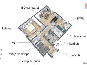 Prodej rodinného domu, Chomutov, Dvořákova, 70 m2