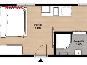 Prodej bytu 1+kk, Loučná pod Klínovcem, 20 m2