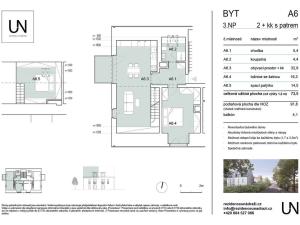 Prodej bytu 2+kk, Třeboň, Za nádražím, 73 m2