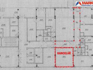 Pronájem kanceláře, Chomutov, Školní pěšina, 100 m2