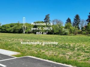 Prodej pozemku, Kostomlátky, 802 m2