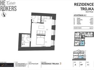 Prodej bytu 1+kk, Horní Planá, Náměstí, 40 m2