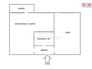 Prodej bytu 2+kk, Havířov - Podlesí, Družstevnická, 49 m2