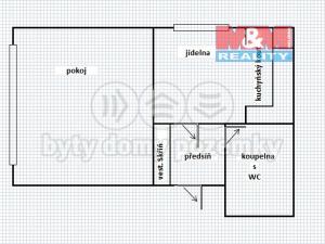 Pronájem bytu 1+1, Hradec Králové - Třebeš, Křivá, 45 m2