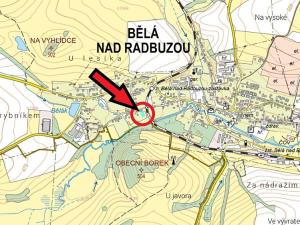 Prodej pozemku pro bydlení, Bělá nad Radbuzou, 955 m2