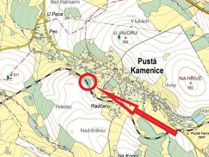 Prodej podílu zahrady, Pustá Kamenice, 1798 m2