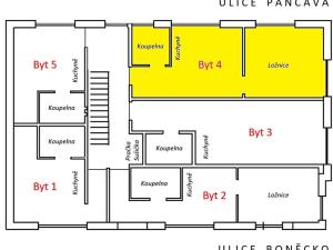 Pronájem bytu 2+kk, Zlín, Pančava, 33 m2