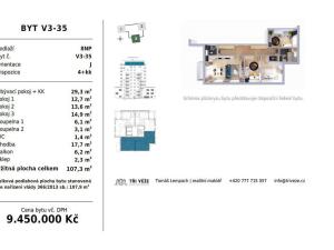 Prodej bytu 4+kk, Liberec - Liberec XII-Staré Pavlovice, Polní, 107 m2