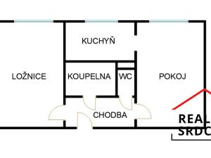 Pronájem bytu 2+1, Karviná, Žižkova, 50 m2