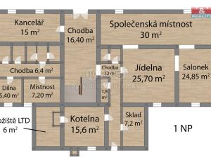 Prodej rodinného domu, Petrovice u Sušice - Jiřičná, 393 m2