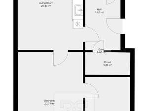 Pronájem bytu 3+kk, Cheb, Evropská, 66 m2