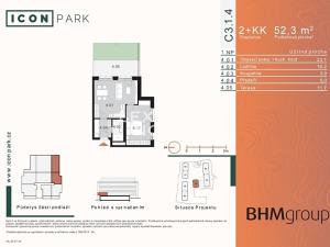 Prodej bytu 2+kk, Kladno, Ke Křížku, 52 m2