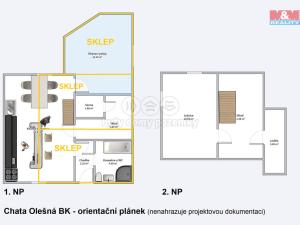 Prodej chaty, Blansko - Olešná, 90 m2